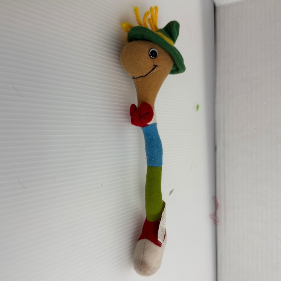Vintage Gund The Busy World Of Richard Scarry Lowly Worm Bendable Plush  8" 1995 - Picture 1 of 6